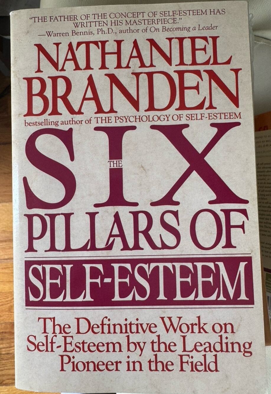 The Six Pillars of Self-Esteem: The Definitive Work on Self-Esteem by the Leadi